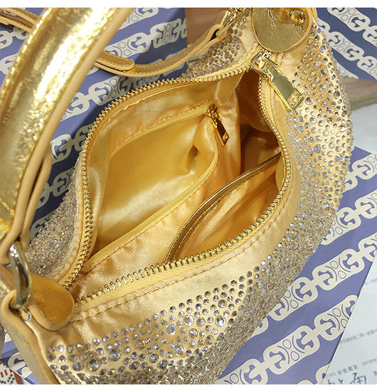 Bolso de Noche Elegante con Strass - Cartera de Gran Capacidad para Mujer - Image 17