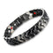 Pulsera Magnética de Corazón en Acero de Titanio