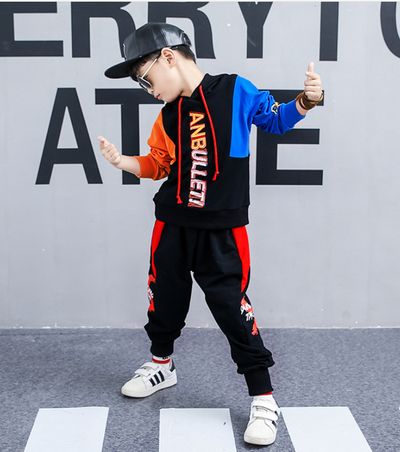 Conjunto Deportivo Infantil Coreano Primavera - Sudadera y Pantalón para Niños Grandes - Image 10