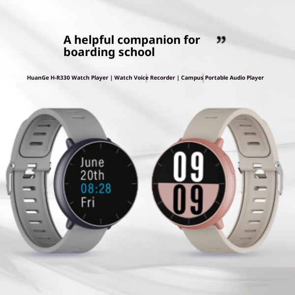 Reloj Deportivo Inteligente con Reproductor Bluetooth y Alarma para Estudiantes