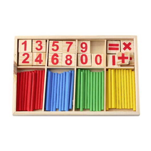 Palitos de Conteo Montessori de Madera - Juguete Educativo para Matemáticas - Image 3