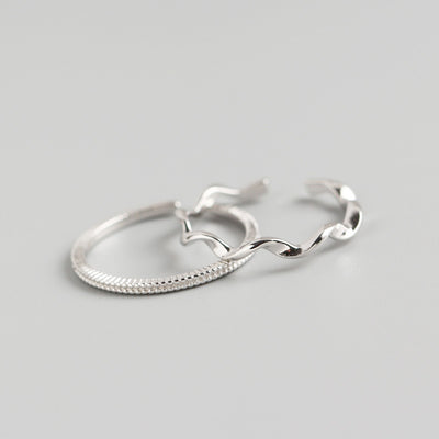 Anillo Minimalista Mobius Efecto Delgado - Image 5