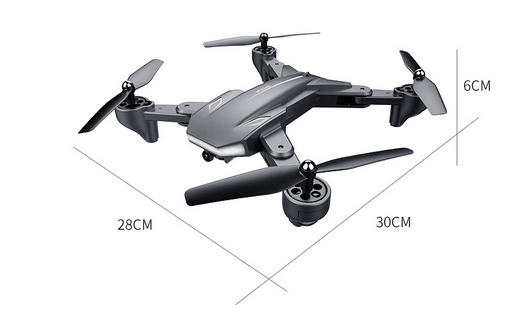 Dron Cuadricóptero Plegable XS816 con Flujo Óptico - Image 15