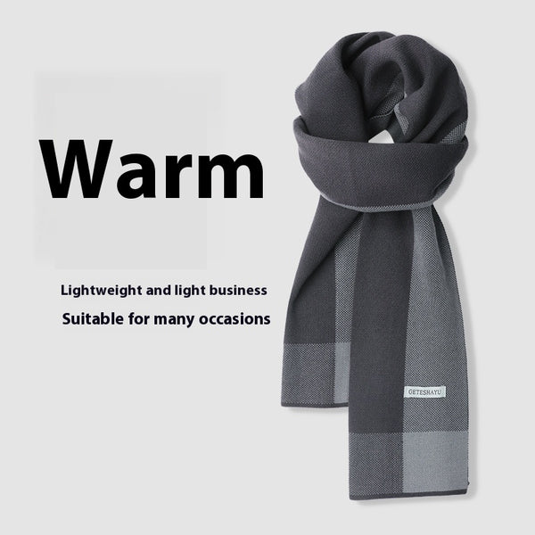 Bufanda Térmica Hombre Protección Cuello Invierno Resistente al Viento