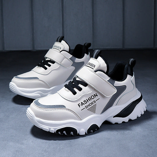 Zapatillas Deportivas Infantiles de Fibra Super Cuero - Image 5