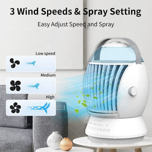 Enfriador de Aire Personal con Nebulizador para Escritorio - Image 6