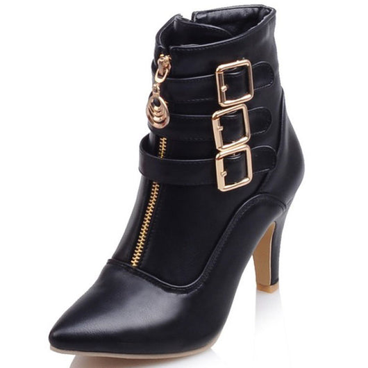 Botas para Mujer con Hebilla de Cinturón - Image 3