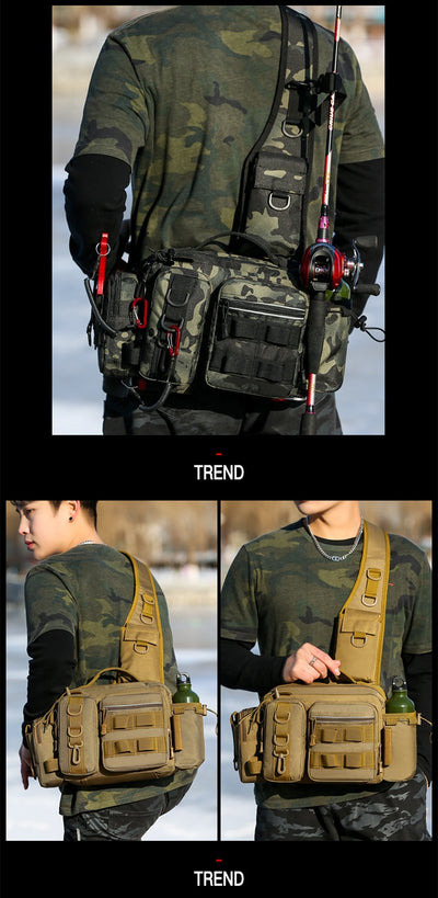 Bolsa de Pesca Multifuncional Impermeable para Aventuras al Aire Libre - Image 23