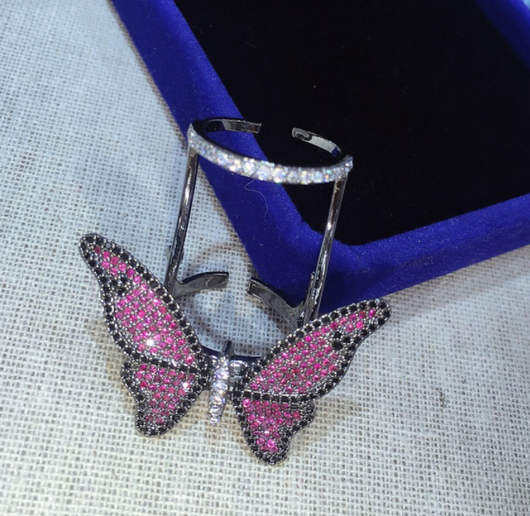 Anillo Mariposa Ajustable - Image 4