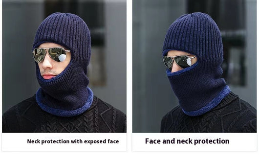 Gorro Térmico Unisex con Protección de Cuello - Tejido Grueso y Forro Terry - Image 12