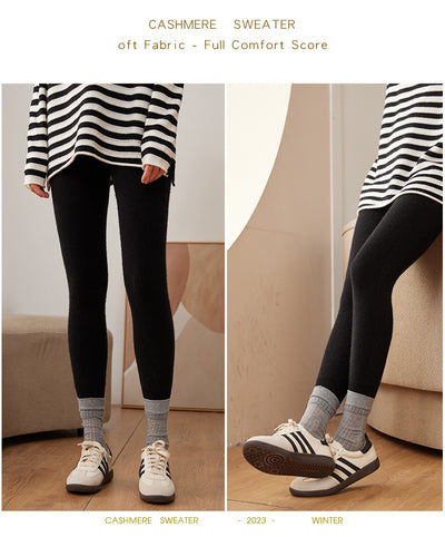 Leggings Térmicos Cintura Alta de Cachemira - Ajuste Slim Cómodo - Image 16