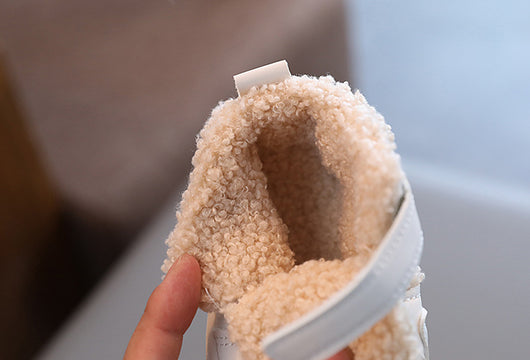 Zapatos de Algodón para Niñas con Lana de Cordero y Suela Antideslizante - Image 13