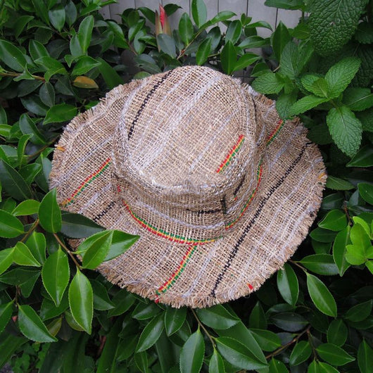 Sombrero de Ala Ancha en Lino Puro Tejido a Mano - Image 9