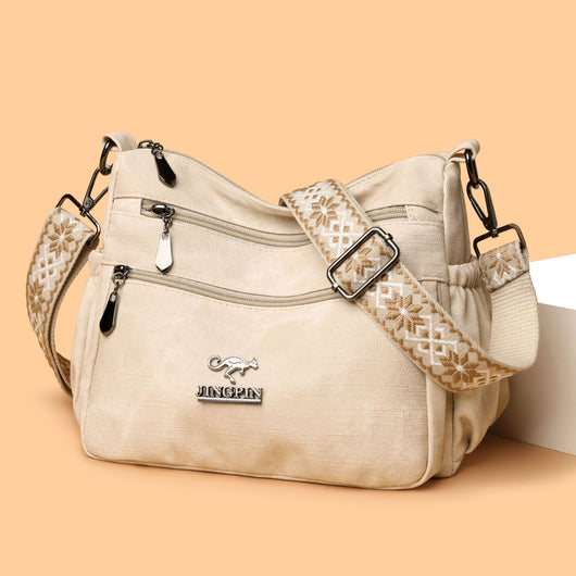 Bolso Tote de Cuero Texturizado para Mujer - Gran Capacidad - Image 2