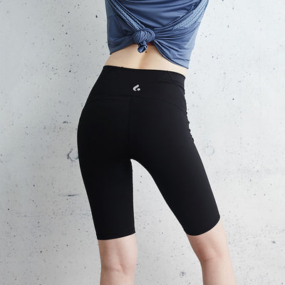 Shorts Deportivos Ajustados de Cintura Alta para Mujer - Image 11