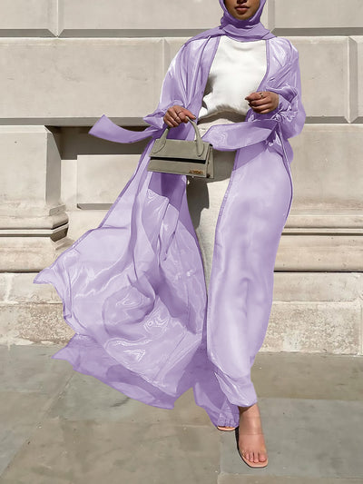 Cardigan Elegante con Mangas Abullonadas - Estilo Europeo Sofisticado - Image 11