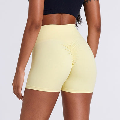 Pantalones Yoga Levantacaderas de Cintura Alta Plisados - Estilo Europeo - Image 9