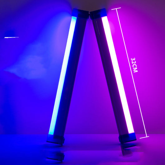 Lámpara LED Recargable Tubo Luz de Relleno Azul Púrpura para Dormitorio - Image 12