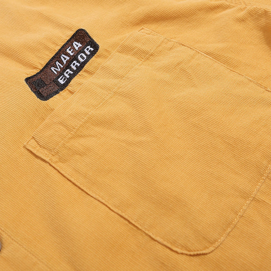 Camisa Suelta de Verano con Bolsillos Bordados para Hombre - Image 4