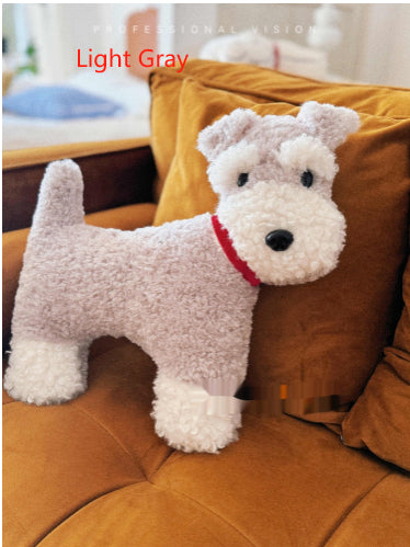 Llavero Peluche Schnauzer Adorable - Colgante para Mochila y Bolsas - Image 8