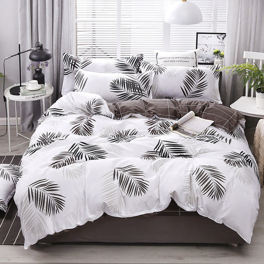 Ropa de Cama Poliéster con Estampado Simple para el Hogar