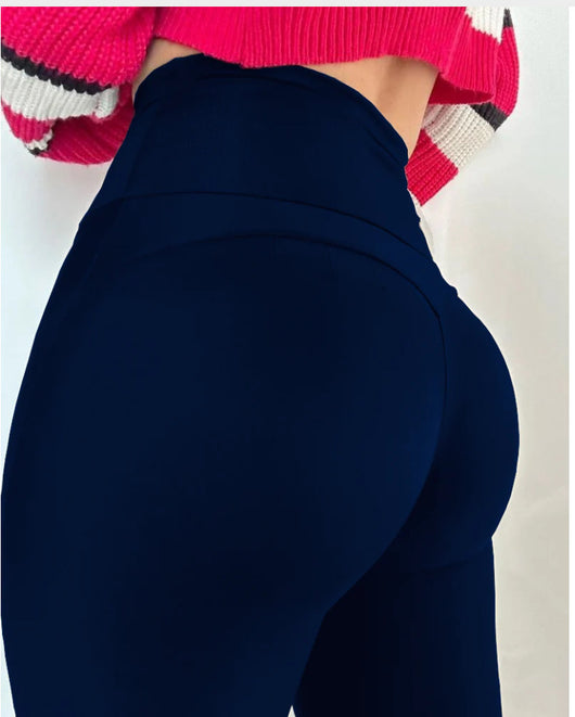 Pantalones Reductores con Cierre y Soporte Abdominal - Image 8