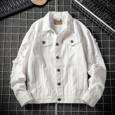 Chamarra de Mezclilla Talla Grande para Hombre - Image 11