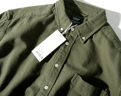 Camisa Suelta Hombre Retro Gruesa con Bolsillos - Tendencia Oversize - Image 4