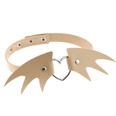 Collar Gótico Punk de Cuero PU - Estilo Devil Clavícula - Image 19