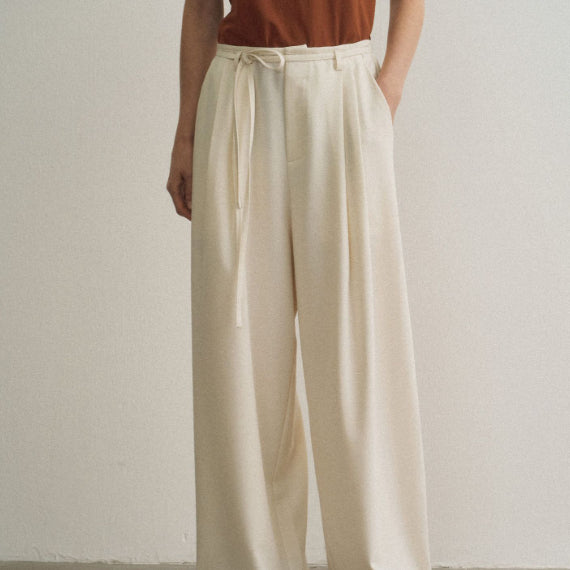 Pantalones Anchos Cómodos sin Cintura Ajustable Antiojeras