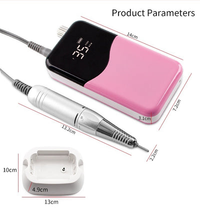 Lijadora Eléctrica Portátil para Uñas con Almacenamiento - Image 14