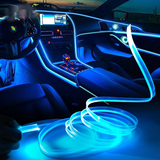 Luz Ambiental EL Universal para Auto con Efecto Luminoso