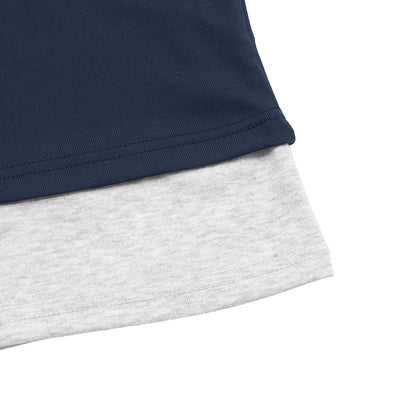 Blusa Casual Cuello Redondo Ajustada Manga Larga Efecto Dos Piezas para Mujer - Image 20
