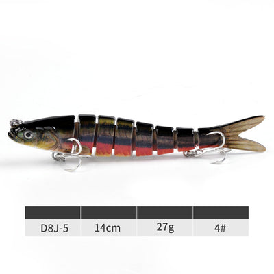 Cebo de Pesca Plástico Simulado de Agua Salada y Dulce - Image 17