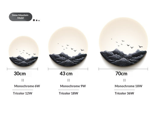 Lámpara de Pared LED Zen Estilo Asiático para Sala y Dormitorio - Image 14