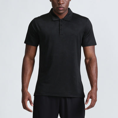 Camisa Transpirable de Solapa en Colores Lisos - Image 3