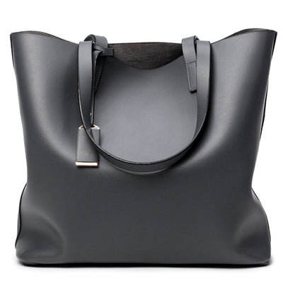 Bolso Bucket de Microfibra Negra - Diseño Casual y Versátil - Image 7