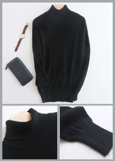 Suéter Cuello Alto Hombre Lana Merino Tejido Cálido - Image 18
