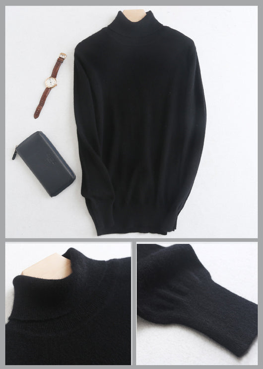 Suéter Cuello Alto Hombre Lana Merino Tejido Cálido - Image 18