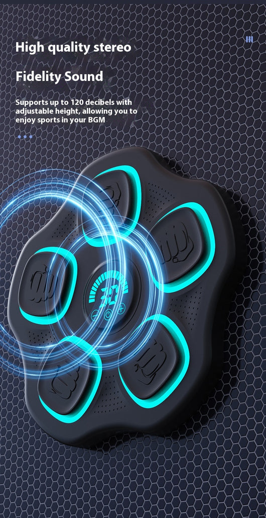 Saco de Boxeo Inteligente con Bluetooth y Música para Fitness - Image 9