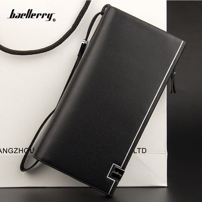 Cartera Multifuncional Baellerry para Hombre - Billetera Larga con Bolso - Image 3