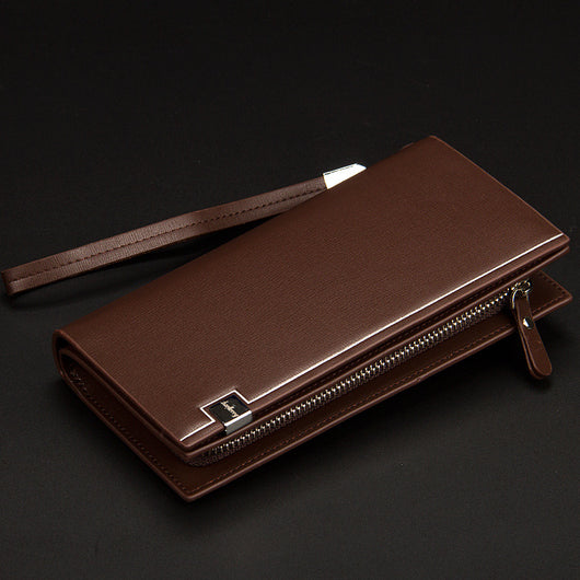 Cartera Multifuncional Baellerry para Hombre - Billetera Larga con Bolso - Image 5