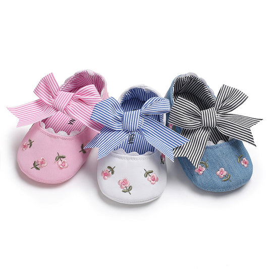 Zapatos para Bebé Niña con Moño - Antideslizantes y Seguros - Image 2