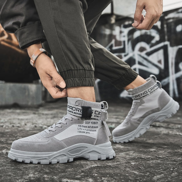 Botas Martin de caña alta con cordones - Sneakers versátiles