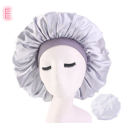 Gorro de Seda Satinada para Dormir - Bonnet Nocturno Estampado - Image 9