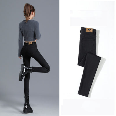 Jeans Ajustados Cintura Alta para Primavera y Otoño - Image 9