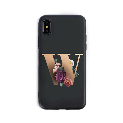 Fundas de Silicona para Teléfono con 26 Letras del Alfabeto Inglés - Image 24