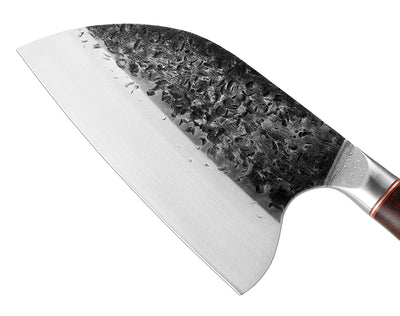 Cuchillo de Cocina Forjado con Acabado Martillado - Image 4