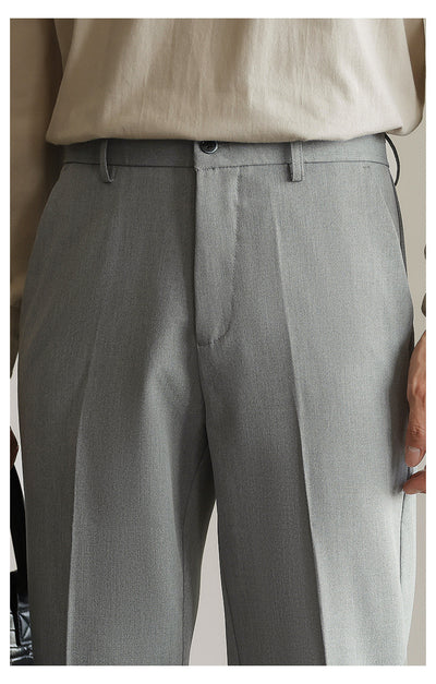 Pantalones de Vestir Ejecutivos Dos Tonos Resistentes a Arrugas - Image 12