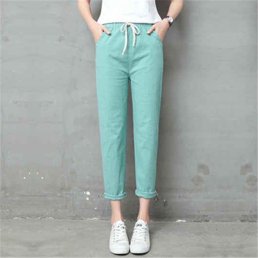 Pantalones de Lino Casual - Image 20